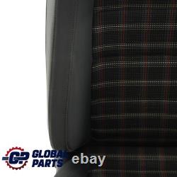 Volkswagen Golf GTI 1K Front Left Seat Anthracite Fabric Leather Heated