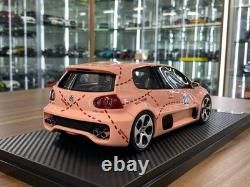 Volkswagen Golf GTI W12 650 IVY Tailor Pink Pig Limited 199 Collector Edition 1/18 Resin
