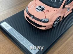 Volkswagen Golf GTI W12 650 IVY Tailor Pink Pig Limited 199 Collector Edition 1/18 Resin