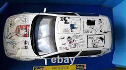Volkswagen Golf GTI white comic strip 1/18 Revell 08862 miniature car col