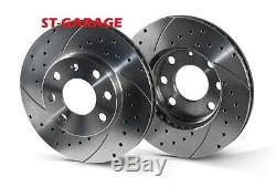 Volkswagen Golf Gti 7 / Gtd Brake Discs Front Grooved / Drilled 312 MM