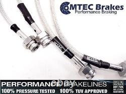 Volkswagen Golf Gti Mk 2 6 Line Front Rear MTEC Performance Braided Brake