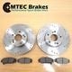 Volkswagen Golf Mk2 1.8 Gti G60 Rallye 89-92 Mtec Front Brake Discs