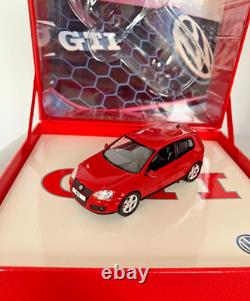 Volkswagen Golf MK5 GTI Model Car VW Norev Exclusive Box GTI IS BACK Volkswagen Golf MK5 GTI Model Car VW Norev Exclusive Box GTI IS BACK