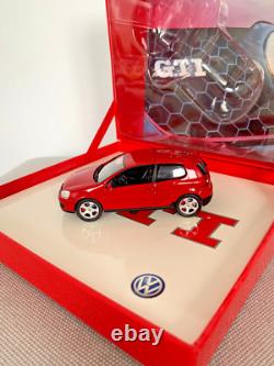 Volkswagen Golf MK5 GTI Model Car VW Norev Exclusive Box GTI IS BACK Volkswagen Golf MK5 GTI Model Car VW Norev Exclusive Box GTI IS BACK