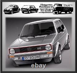 Volkswagen Golf Mk1 & Gti Complete Front & Rear Red Automatic Kit