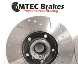 Volkswagen Golf Mk3 92-99 2.0 GTI Rear Drilled and Grooved Brake Discs Without Bearings