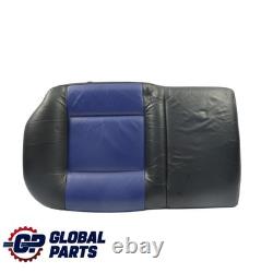 Volkswagen Golf Mk4 GTI Right Rear Seat Base Cover Black/Blue Leather