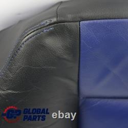 Volkswagen Golf Mk4 GTI Right Rear Seat Base Cover Black/Blue Leather