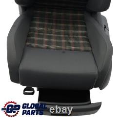 Volkswagen Golf Mk5 GTI Heated Anthracite Fabric Front Left Seat