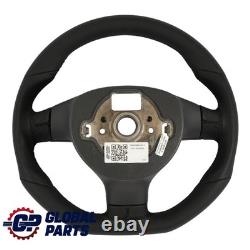 Volkswagen Golf Mk5 GTI New Black Leather Flat-Bottom Steering Wheel 1K0419091AT