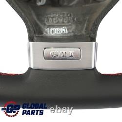 Volkswagen Golf Mk5 GTI Steering Wheel NEW Black Leather Flat Bottom 1K0419091CA