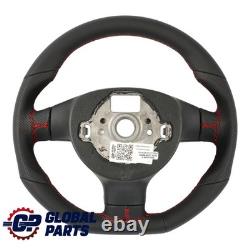 Volkswagen Golf Mk5 GTI Steering Wheel NEW Black Leather Flat Bottom 1K0419091CA