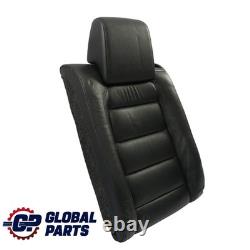 Volkswagen Golf Mk6 GTI GTD R Left Rear Seat Backrest Cover Black Leather