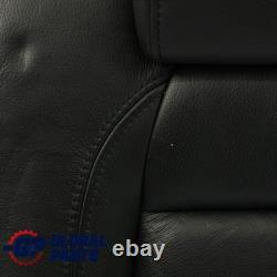 Volkswagen Golf Mk6 GTI GTD R Left Rear Seat Backrest Cover Black Leather