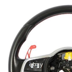 Volkswagen Golf Mk7 GTI Black Leather Steering Wheel Shift Paddles 5G0419091R
