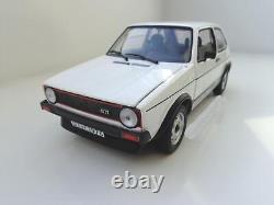 Volkswagen VW Golf 1 GTI Model Car by NOREV in 1:18 Scale White 188484