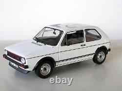 Volkswagen VW Golf 1 GTI Model Car by NOREV in 1:18 Scale White 188484