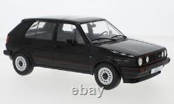 Volkswagen VW Golf 2 GTI Car Model by MCG in 1:18 Scale Black New 18202