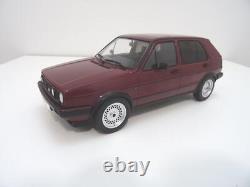 Volkswagen VW Golf 2 GTI Model Car MCG 1:18 Metallic Red 18391