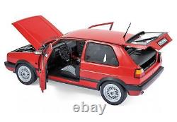 Volkswagen VW Golf 2 GTI Norev Model Car 1:18 Red New 188438