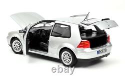 Volkswagen VW Golf 4 GTI Model Reduced by Norev 118 Silver New 188570