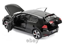 Volkswagen VW Golf 7 GTI Model Car by Norev in 1:18 Scale Black New 188550