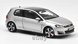 Volkswagen VW Golf 7 GTI Norev Diecast Car Model in 1:18 Scale Silver New 188551