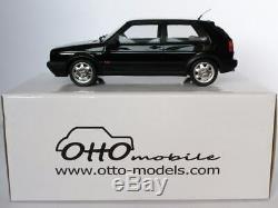 Volkswagen Vw Golf 2 Gti 16s Black Black Otto Ottomobile 1/18 1500 Ex Ot514