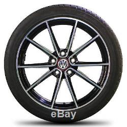 Vw 18 Inch Golf 7 6 Gti R Rims Belvedere Alu Tires Summer Tires Summer