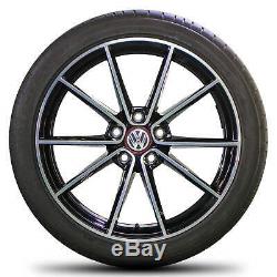 Vw 18 Inch Golf 7 6 Gti R Rims Belvedere Alu Tires Summer Tires Summer