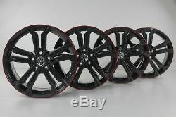 Vw Golf 7 Gtd Gti Alloy Wheels 18'inch Seville Game Graphite