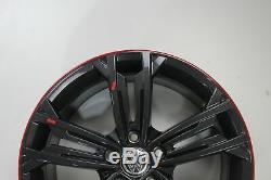 Vw Golf 7 Gtd Gti Alloy Wheels 18'inch Seville Game Graphite