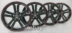 Vw Golf 7 Gti Gtd & R Alloy Wheels Sevilla Grey Wheels 18 Inch