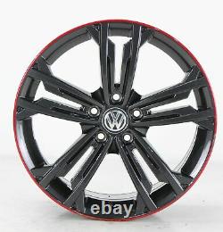 Vw Golf 7 Gti Gtd & R Alloy Wheels Sevilla Grey Wheels 18 Inch