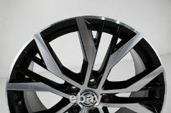 Vw Golf 7 Gti & Gtd Santiago 19 Inch Alloy Wheels Game Of 5g0601025an