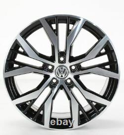 Vw Golf 7 Gti & Gtd Santiago 19 Inch Alloy Wheels Game Of 5g0601025an