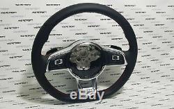 Vw Golf 7 Gti Mk7 Original Leather Multifunction Steering Wheel With Red Stitching 5g0419091 Dsg