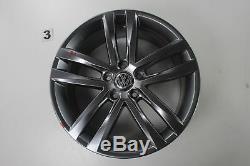 Vw Golf 7 R-line Gtd Gti 18 Inches Salvador 5g0601025af Wheels, Alloy Wheels