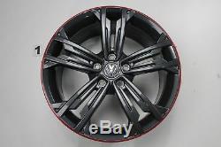 Vw Golf 7 R-line Gti Gtd Alloy Wheels 18 Inches Seville Set Of 5g0601025dr