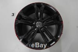 Vw Golf 7 R-line Gti Gtd Alloy Wheels 18 Inches Seville Set Of 5g0601025dr