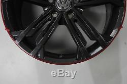 Vw Golf 7 R-line Gti Gtd Alloy Wheels 18 Inches Seville Set Of 5g0601025dr