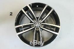 Vw Golf Gti 7 R-line Alloy Gtd Seville 18 Inch Rim Einzelfelge 5g0601025cm