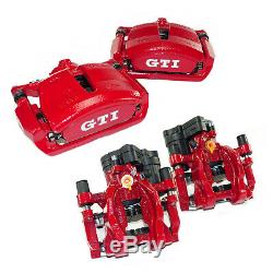 Vw Golf Gti 7 VII Performance Brake Calipers Front 340mm Rear 310x22mm
