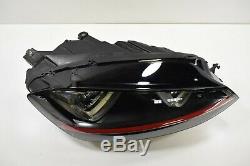 Vw Golf Gti Lhd 7 Mk7 Bi Xenon Headlight Set Dynamic Route Light Led Lamp Day