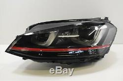 Vw Golf Gti Lhd 7 Mk7 Bi Xenon Headlight Set Dynamic Route Light Led Lamp Day