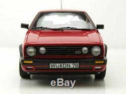 Vw Golf II Gti 1990 Red Norev 188438 1/18 Volkswagen Mkii Rosso Red Rot