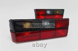 Vw Golf Mk1 79-83 Gti Smoked Red Tail Back Fires Lamp Paire De Driver