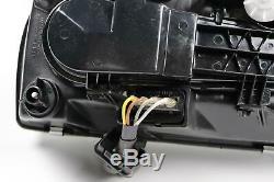 Vw Golf Mk3 Gti Gtd 92-97 Gt Double Reflector Headlight Uk Rhd Black Pair Set