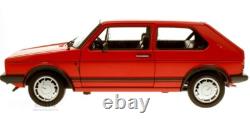 WELLY Red Volkswagen Golf I GTI Car 1/18 WEL18039R